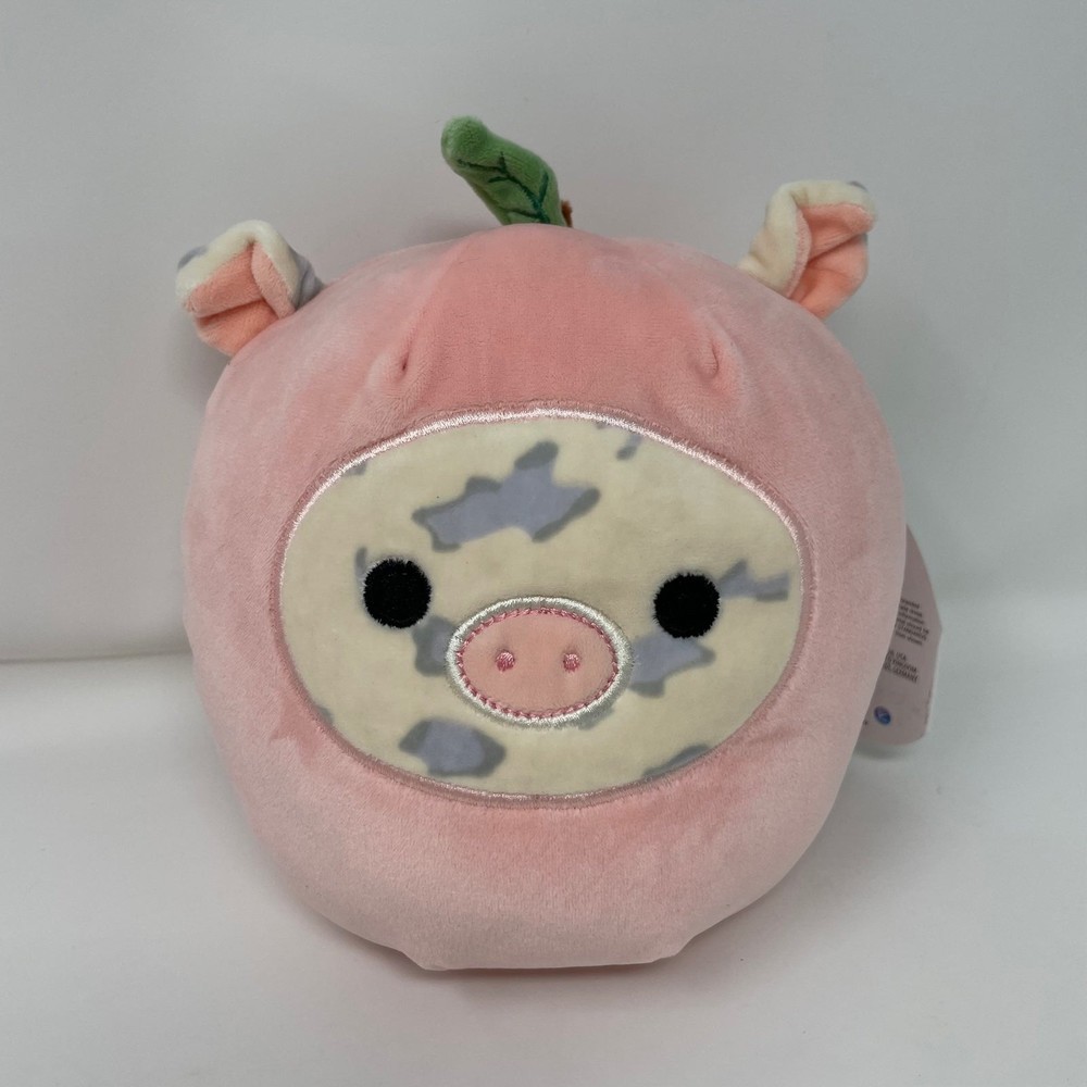 KellyToy Squishmallows Rosie The Pink Peach Pig 8" Plush NEW NWT